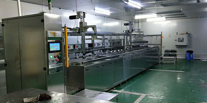 KM-101372全自動超聲波光學玻璃超聲波清洗機配2TH工業EDl超純水機